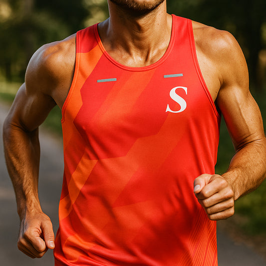 Seasons Sunburst Pace Running Vest Top